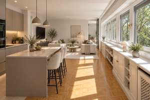 Bestlage Dahlem: Hell & grün, SW-Loggia & TG! Ruhig direkt am Botanischen Garten! – 12165 Steglitz, Berlin – Vorschaubild 12