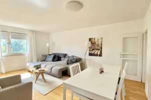 Zum 1.10 *Möbl. Wohnung mit sonnigem Süd-Balkon, ruhig Parkstadt Bogenhausen – Buschingstrasse 0, 81677 München – Vorschaubild 6