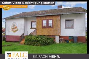 +++Voll unterkellerter Bungalow mit großem Garten+++ – Die vollständige Adresse der Immobilie erhältst du vom Anbieter., 35114 Haina (Kloster) – Vorschaubild 1