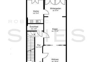 Traumhafte Maisonettewohnung – hochwertig saniert mit Gartenidylle – Die vollständige Adresse der Immobilie erhältst du vom Anbieter., 28205 Peterswerder, Bremen – Vorschaubild 9