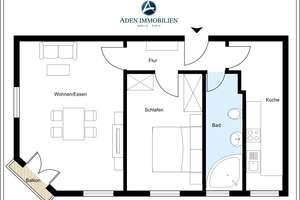 Charmante 2-Zimmer-Altbauwohnung in Lichtenberg Voll möbliert & bezugsfertig / Energieklasse B – Fanningerstr 53, 10365 Lichtenberg (Ortsteil), Berlin – Vorschaubild 6
