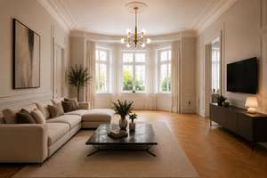 Exklusive 3-Zimmer-Altbauwohnung im 1. OG am Killesberg – Erstbezug nach Sanierung – Die vollständige Adresse der Immobilie erhältst du vom Anbieter., 70192 Mönchhalde, Stuttgart – Vorschaubild 2