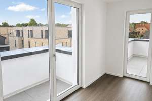 Neubau-Erstbezug! Hochwertige, helle 2-Zimmer-Wohnung mit 2 Dachterrassen, Küche, Stellplatz, Klima – Hafkhorst 31, 48163 Mecklenbeck, Münster – Vorschaubild 4