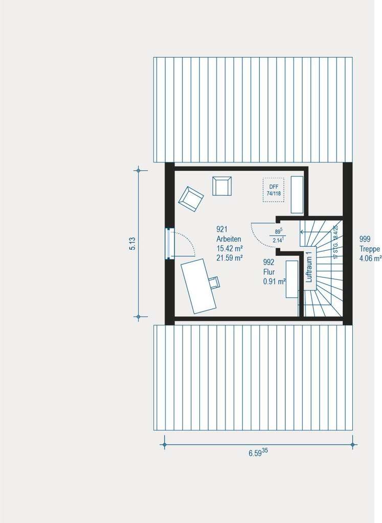 Immobilie in Iffezheim - Innovatives Doppelhaus Double 11 - Raumwunder für modernes Wohnen mit cleverer Raumaufteilung - Bild 4