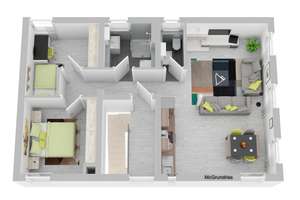Stilvolle 3-Zimmer-Wohnung mit Familiengrundriss & hochwertiger Ausstattung – Die vollständige Adresse der Immobilie erhältst du vom Anbieter., 86152 Stadtjägerviertel, Augsburg – Vorschaubild 13