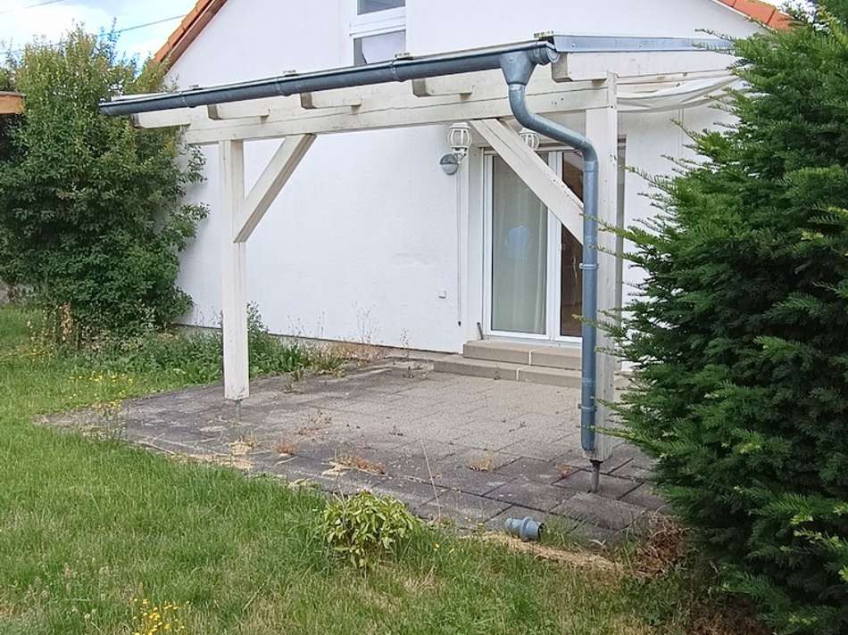 Westseite Terrasse