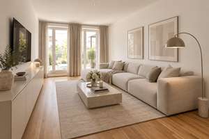 Perfekt für Familien*4-Zimmer-Wohnung mit Terrasse*Gartenblick*Aufzug*hohe Decken*EBK*2 Bäder*