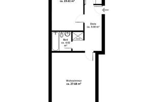 Ruhig wohnen, die Alster vor der Tür – Die vollständige Adresse der Immobilie erhältst du vom Anbieter., 22087 Hohenfelde, Hamburg – Vorschaubild 7