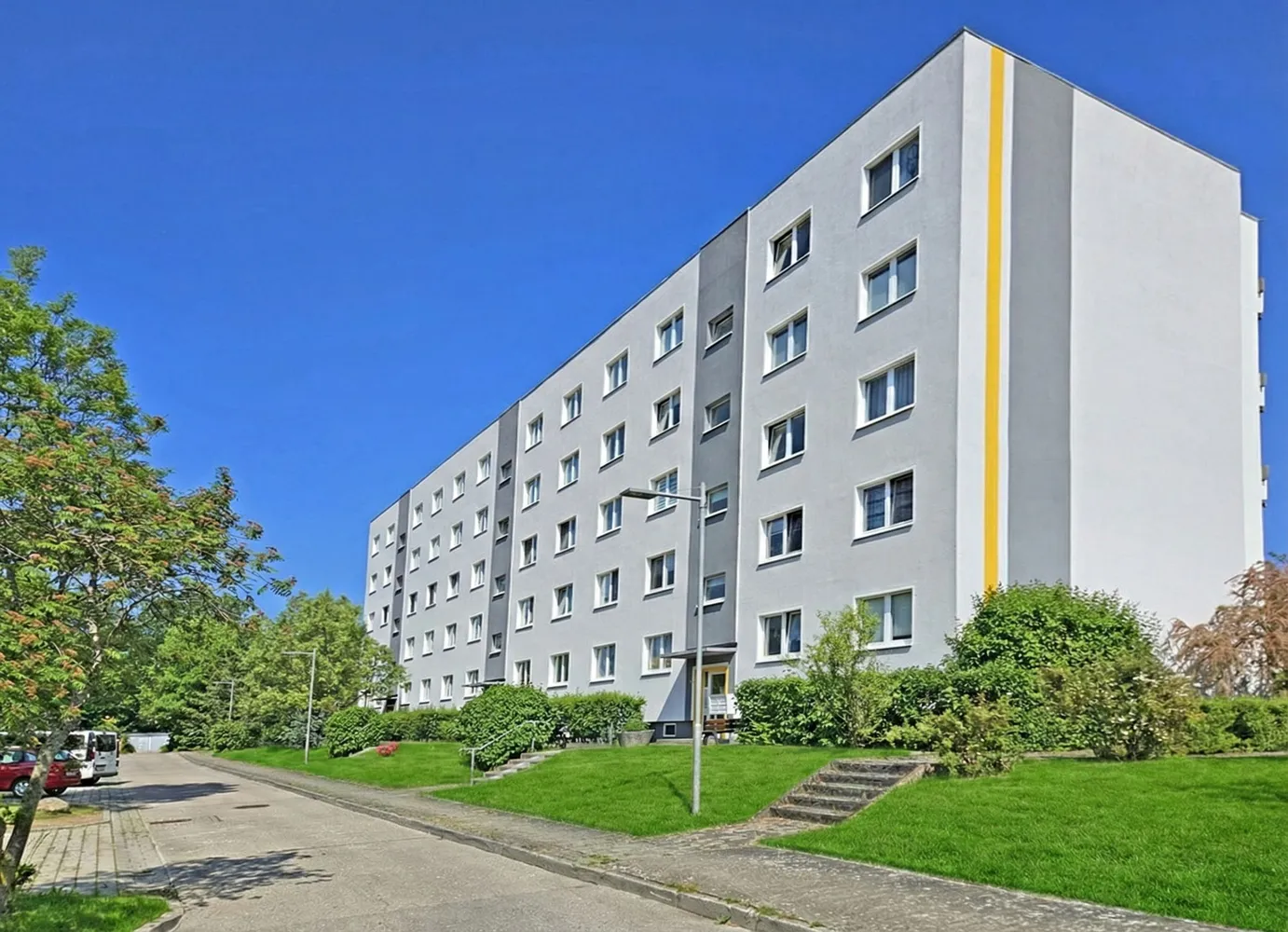 Füßläufig ins Zentrum und zum Strand: gut geschnittene 3-Zimmer-Wohnung mit Balkon, Vorpommern Greifswald Kreis – Bild 1