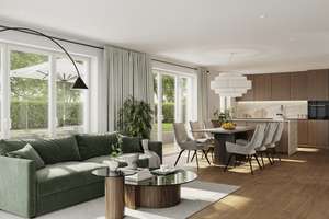 Kokon - Ruhige 3,5-Zimmer-Gartenwohnung mit Süd-West-Ausrichtung – Violenstraße 7, 80689 Blumenau, München – Vorschaubild 3