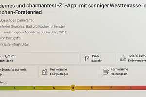 Modernes und charmantes 1-Zi.-App- mit sonniger Westterrasse in München-Forstenried – Kemptener Straße 58, 81475 Fürstenried-West, München – Vorschaubild 11