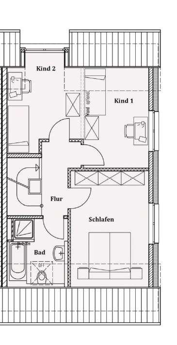 Grundriss Obergeschoss