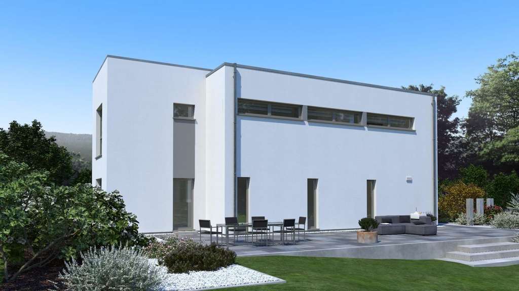 Immobilie in Hartheim am Rhein - BAUHAUS-STIL MIT VERSATZ - Bild 1