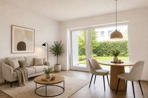 Kernsanierte 2Z-Wohnung (KfW70) mit Küche im Erstbezug - ruhig & energieeffizient