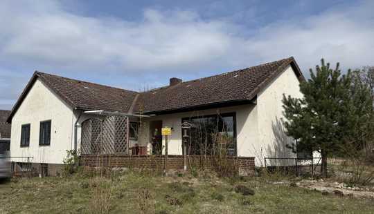 Bild von Celle-Garßen: Großzügiger Bungalow im Rohbauzustand