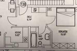 Freundliche 2-Raum-DG-Wohnung mit EBK zentral in Ingolstadt – Ingolstadt – Vorschaubild 2