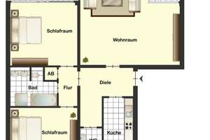 Dachterrassen-Traumwohnung mit Aufzug – Die vollständige Adresse der Immobilie erhältst du vom Anbieter., 40239 Düsseltal, Düsseldorf – Vorschaubild 10
