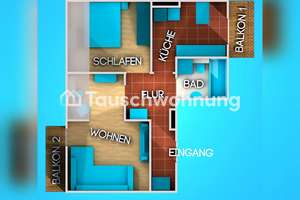 Tauschwohnung: 2 Zimmer Wohnung in Nippes nah an der (H) Florastraße