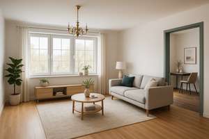 Kaufen günstiger als mieten - Maisonette-Wohnung mit Weitblick vom Balkon