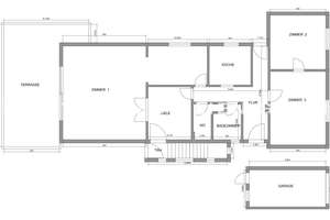 Bungalow direkt am Landschaftspark: 250m² BGF, 5 Zimmer, qualitative Ausstattung, Garage & Garten – 12355 Rudow, Berlin – Vorschaubild 23