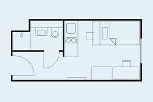 Möbliertes Neubau-Apartment im THE FIZZ München-Gern – 1.296 € All-in – Hanebergstraße 2, 80637 Dom Pedro, München – Vorschaubild 5