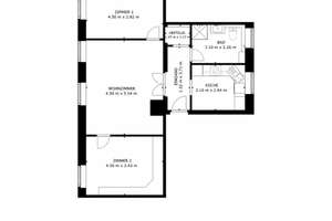 Helle 3-Zimmer-Wohnung mit hochwertiger Einbauküche, Grünblick und Stellplatz – 38259 Salzgitter-Bad, Salzgitter – Vorschaubild 8