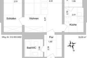 ** FRISCH SANIERT ** 2-Zimmer-Wohnung mit Loggia – Ottostraße 15, 47198 Duisburg – Vorschaubild 6