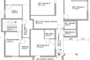 Reichelsheim! Gute Rendite: Saniertes Mehrfamilienhaus – Die vollständige Adresse der Immobilie erhältst du vom Anbieter., 64297 Eberstadt, Darmstadt – Vorschaubild 13