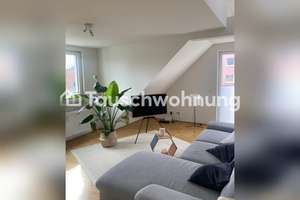 Tauschwohnung: Hochwertige und ruhige Dachgeschosswohnung mit großem Balkon