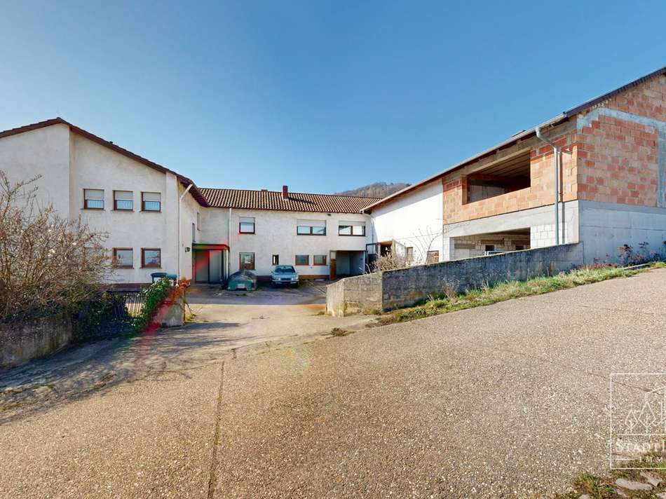Hausansicht - Hof