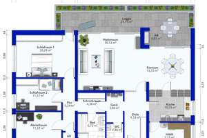  Exklusive Wohnung in bester Düsseldorfer Lage 152m² frei – Die vollständige Adresse der Immobilie erhältst du vom Anbieter., 40547 Niederkassel, Düsseldorf – Vorschaubild 18