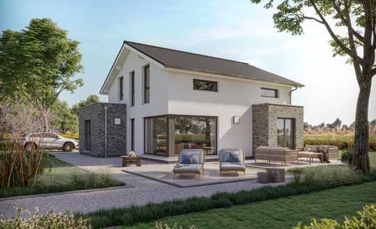 Bestpreisgarantie bei Bien-Zenker -Einfamilienhaus mit Grundstück- Technikfertig