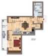 Attraktive 2-Zimmer- Energiesparwohnung (KfW 40 plus) verfügbar im 1. u. 2. OG, Whg. 7 u. 13