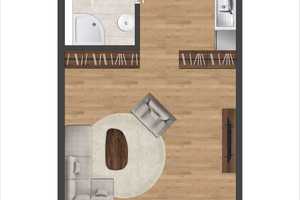 1 Zimmer Wohnung mit tollem Balkon in der Neustadt – Adam Karrillon Str. 23a, 55118 Mainz – Vorschaubild 6