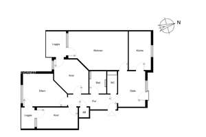 4-Zimmerwohnung mit 2 Loggien und Tiefgaragenstellplatz – Die vollständige Adresse der Immobilie erhältst du vom Anbieter., 68219 Rheinau, Mannheim – Vorschaubild 21