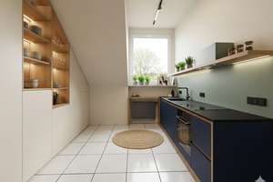 Heller 2,5-Raum-DG-Traum: Südwest-Hoflage, Parkett, neue Heizung & 67 m² Spitzboden-Ausbaureserve! – 45276 Steele, Essen – Vorschaubild 10