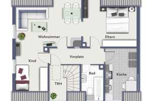Renovierungsbedürftige DHH mit zwei getrennten Wohnungen auf schönem Grundstück mit Garten und Pool – Nürnberg – Vorschaubild 13