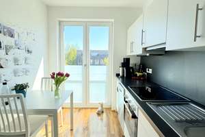 Uninah - Großes 2-Zimmer Apartment mit Einbauküche und Dachterrasse – Artillerieweg 39, 26129 Haarentor, Oldenburg (Oldenburg) – Vorschaubild 3