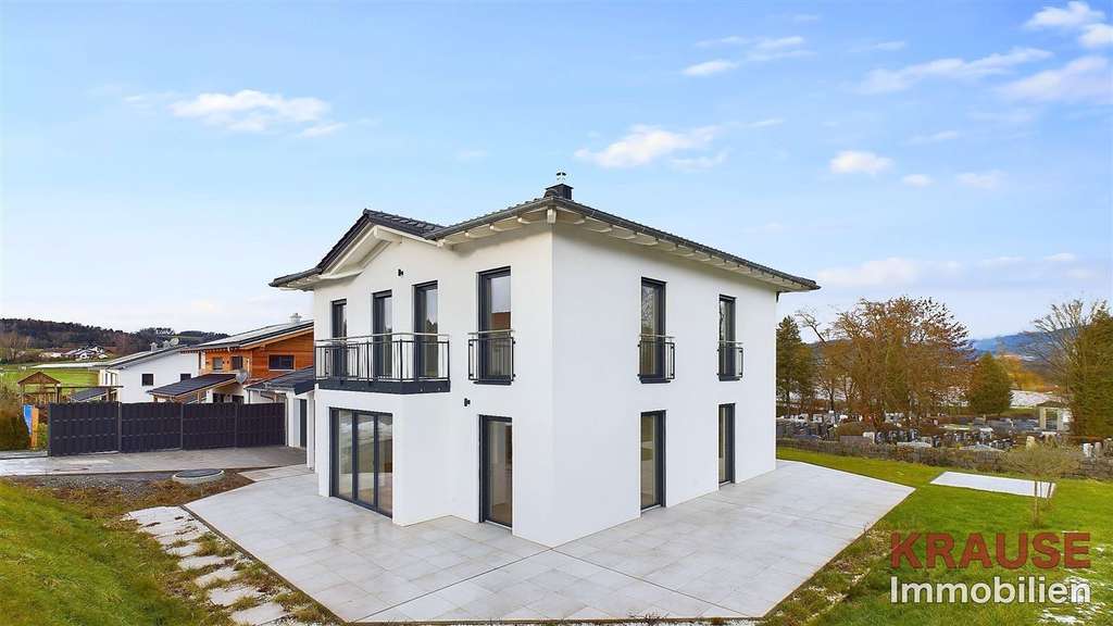 Immobilie in Hunderdorf - * Exklusiver Erstbezug – Energieeffizientes KfW-40 Einfamilienhaus * - Bild 1