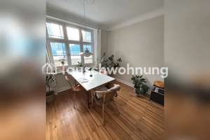Tauschwohnung: Sanierte 3 Zi- Altbauwohnung mit Balkon + Terasse