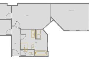 Frisch sanierte Architektenwohnung mit hochwertiger Markenküche, Wellnessbad – 39108 Stadtfeld Ost, Magdeburg – Vorschaubild 16