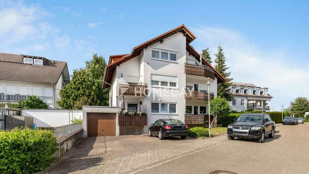 Immobilie in Bad Schönborn - 2-Zimmer-Wohnung mit Südbalkon als Teil eines attraktiven Immobilienpakets  - Bild 0