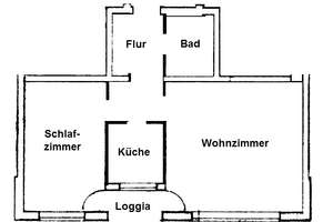 Renovierte 2-Zimmer-Wohnung im Norden Nürnbergs – Hermann-Köhl-Weg 13, 90411 Mooshof, Nürnberg – Vorschaubild 8