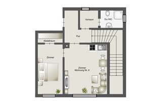 MFH mit 7 Wohneinheiten: Projektpotenzial für 4 Reihenhäuser - deal für Investoren und Eigennutzer! – Die vollständige Adresse der Immobilie erhältst du vom Anbieter., 89077 Weststadt, Ulm – Vorschaubild 16