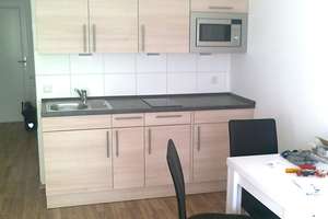 Stilvolle, neuwertige 1-Zimmer-Wohnung mit Balkon und Einbauküche in Erlangen-Bruck – Äußere Brucker Straße 163, 91058 Schönfeld, Erlangen – Vorschaubild 3