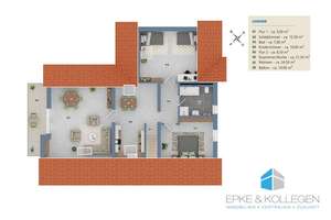 RESERVIERT - Hoberge // EBK // Balkon mit Grünblick // Stellplatz – Die vollständige Adresse der Immobilie erhältst du vom Anbieter., 33619 Dornberg, Bielefeld – Vorschaubild 12