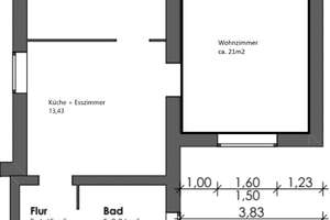 Lichtdurchflutete möblierte - 3-Zimmer-Wohnung im Zentrum Hagens - WG geeignet – Die vollständige Adresse der Immobilie erhältst du vom Anbieter., 58095 Mittelstadt, Hagen – Vorschaubild 20