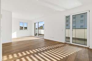 KfW (Produkt 297) Großzügige 4-Zimmerwohnung mit zwei Bädern, zwei Terrassen und unverbaubarem Blick – Die vollständige Adresse der Immobilie erhältst du vom Anbieter., 86165 Lechhausen-Süd, Augsburg – Vorschaubild 3
