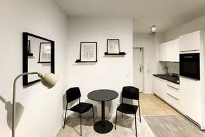 Renoviertes und voll möbliertes 1-Zimmer-Apartment in M-Untergiesing: 250m zu U-Bahn und Tram