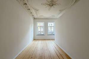 - Prachtvolle Stuckdecken - Stilvolle 3-Zimmer Altbauwohnung mit hohen Decken – Am Dobben 70, 28203 Ostertor, Bremen – Vorschaubild 13